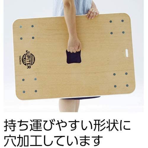  ジュピター 木製平台車 Φ100 TRUSCO トラスコ 300 kg JUP-900-300 台車 DIY 工具