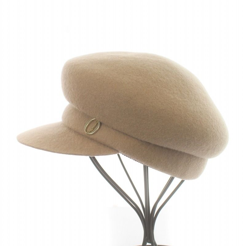 VALEUR☆バルールのリバーシブルキャスケット☆ハート付き濃紺カシラ