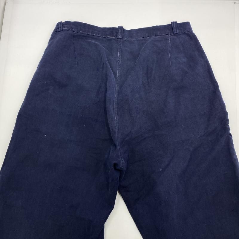 中古】40～50s フレンチワーク メティス インディゴリネン ワーク 