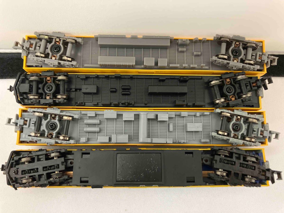  現状品 動作確認済 鉄道模型 113系 115系 簡易更新車 濃黄色 4両セット Nゲージ