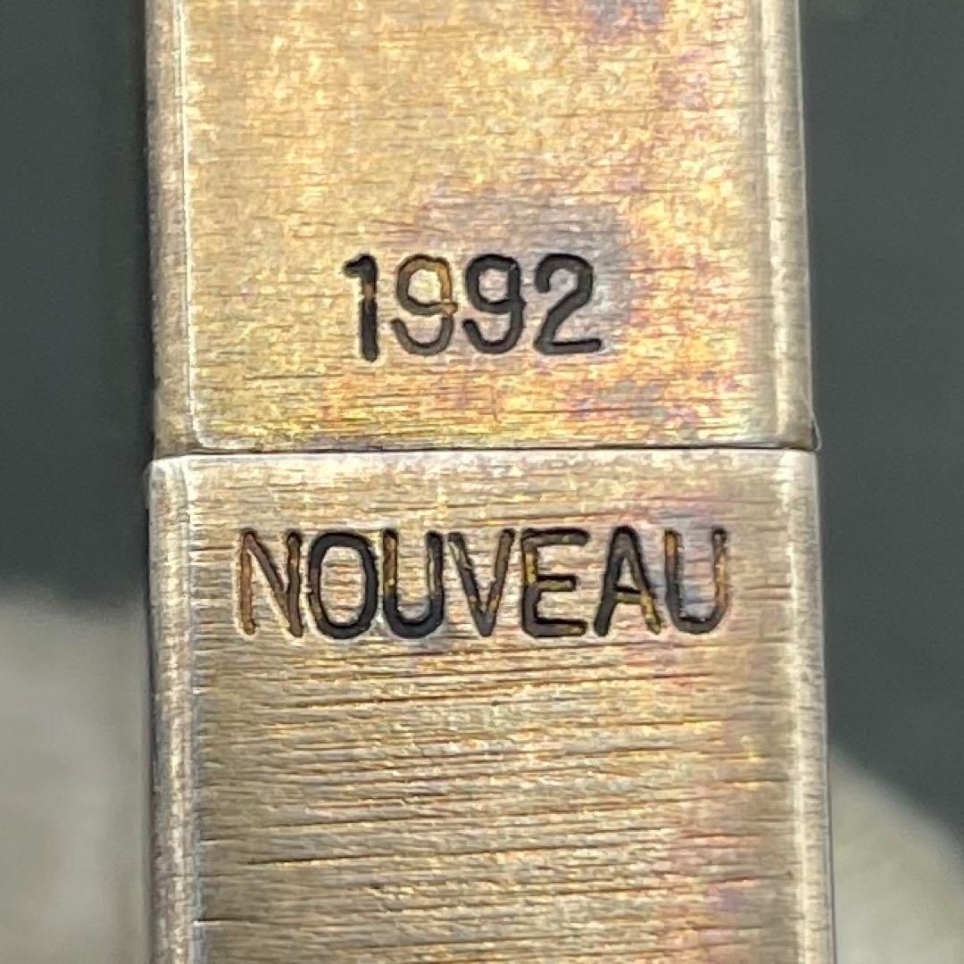 Zippo 1932ファーストレプリカ NOUVEAUヌーボー 角丸 初期版 ロゴ