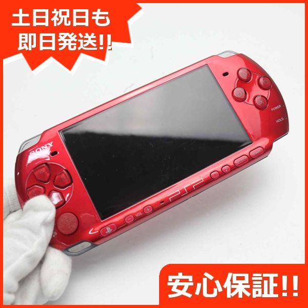 美品 PSP-3000 ラディアント・レッド 即日発送 game SONY PlayStation 