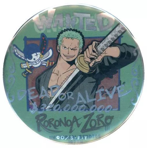 ワンピース オールフェイス 缶バッジ ロロノア・ゾロ ONE PIECE』コレクション缶バッジ“HEROES