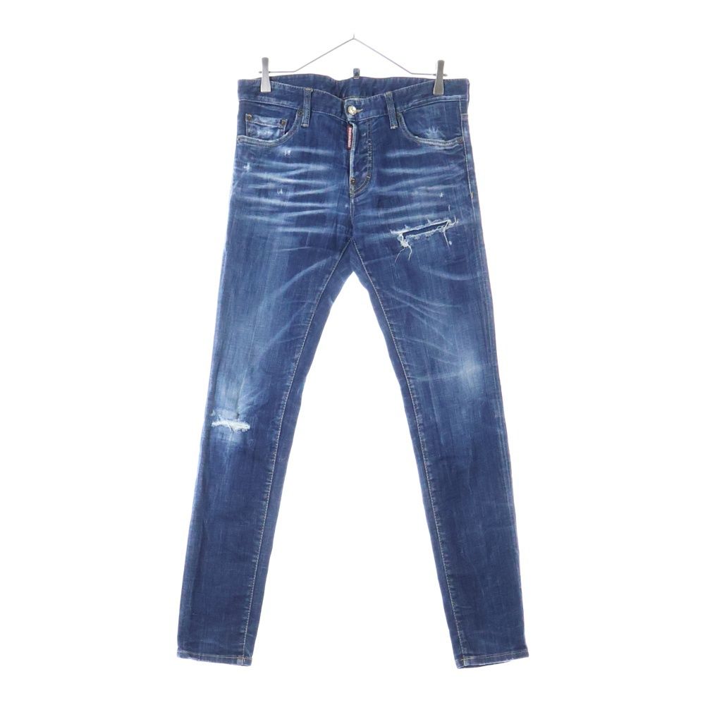 DSQUARED2 (ディースクエアード) 22AW SLIM JEAN ダメージ加工 スリム