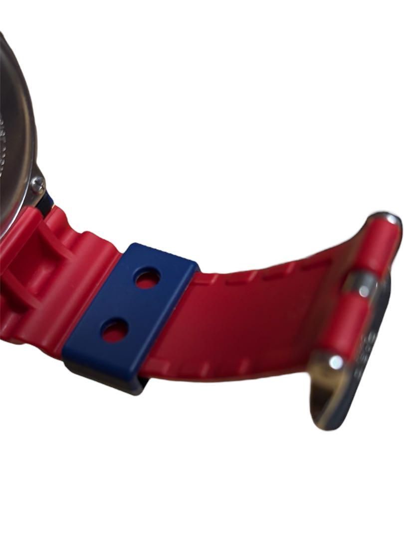 美品G-SHOCK DW-6900AC ブルーレッド 極美品】CASIO G-SHOCK DW-6900AC