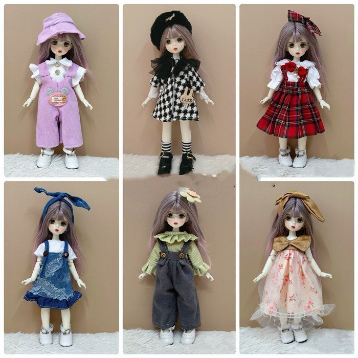 1/6ドール服✾メルカリShopsよりおまとめ専用ページ✾30cmドールサイズ✾ ドール服 BJDドール用服 1/6ドール服 BJD 人形ドール ワンピース