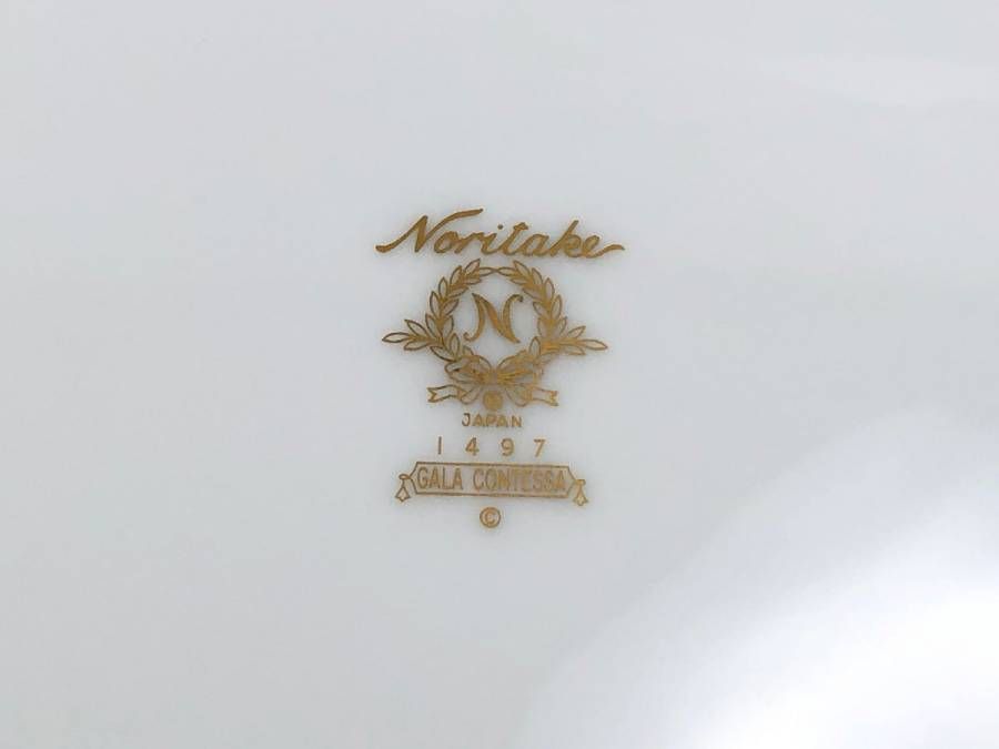 【Noritake ノリタケ】 6枚　GALA CONTESSA プレートセット ノリタケ GALA CONTESSA「ガラコンテッサ」 18cmケーキ皿6枚