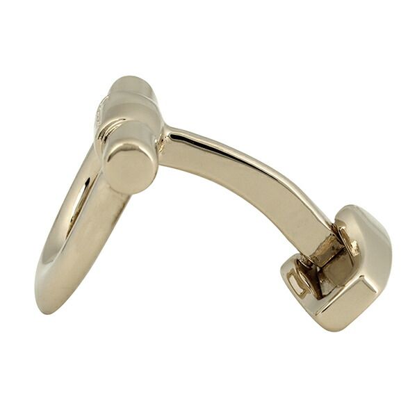 新品 フェラガモ FERRAGAMO カフスボタン カフリンクス ゴールド