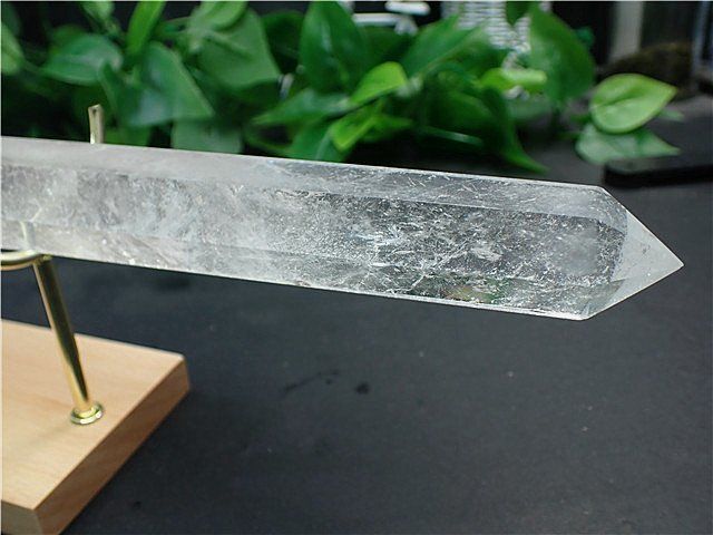 396mm AAA級天然水晶六角柱B85B2/188B40C 【公式通販】