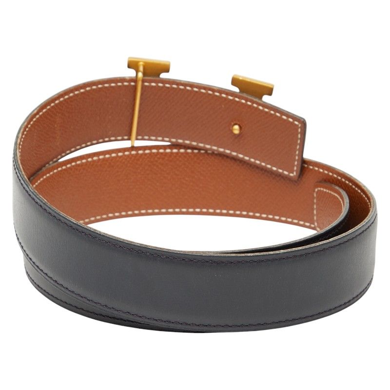 未使用保管品】1E129/セリーヌ/ベルト/バックル/ロゴ/ゴールド金具