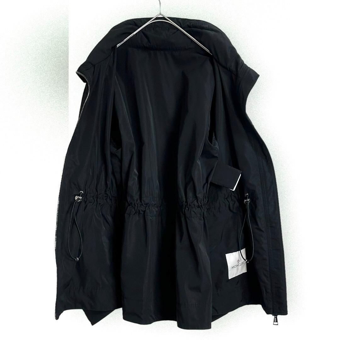 現行品22万☆美品☆MONCLER EMET スプリングコート 0 ブラック 黒 現行品22万☆美品☆MONCLER EMET スプリングコート 0 ブラック 黒 現行