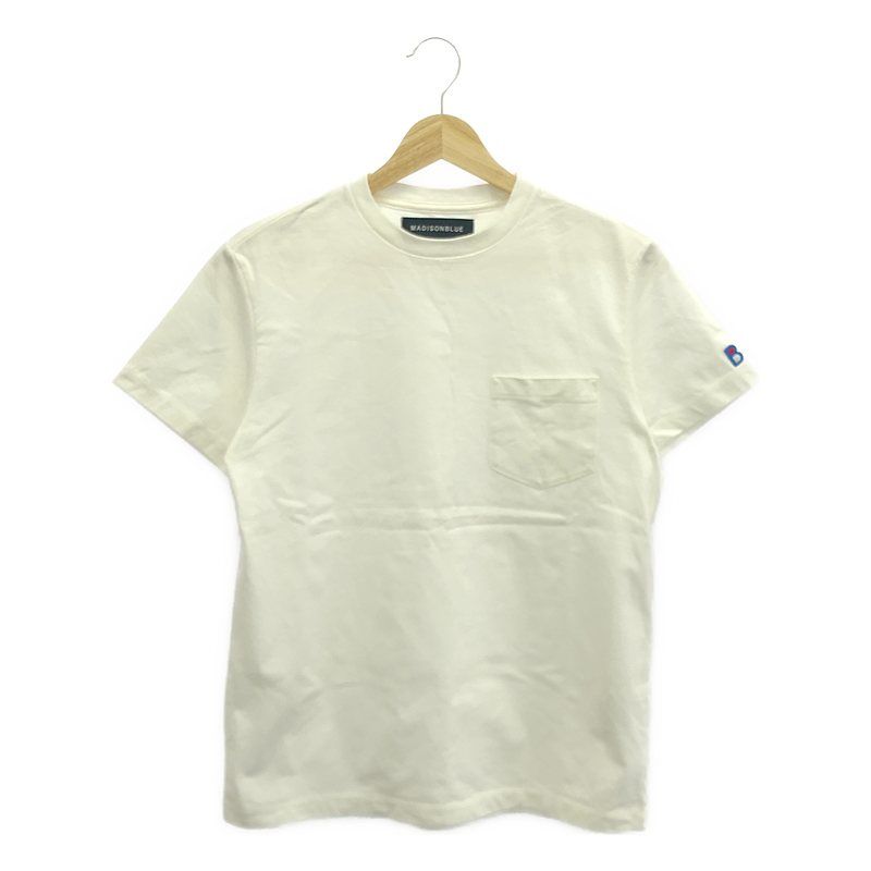 MADISON BLUE / マディソンブルー | コットン ポケットTシャツ | 00(XS) | ホワイト | レディース - メルカリ