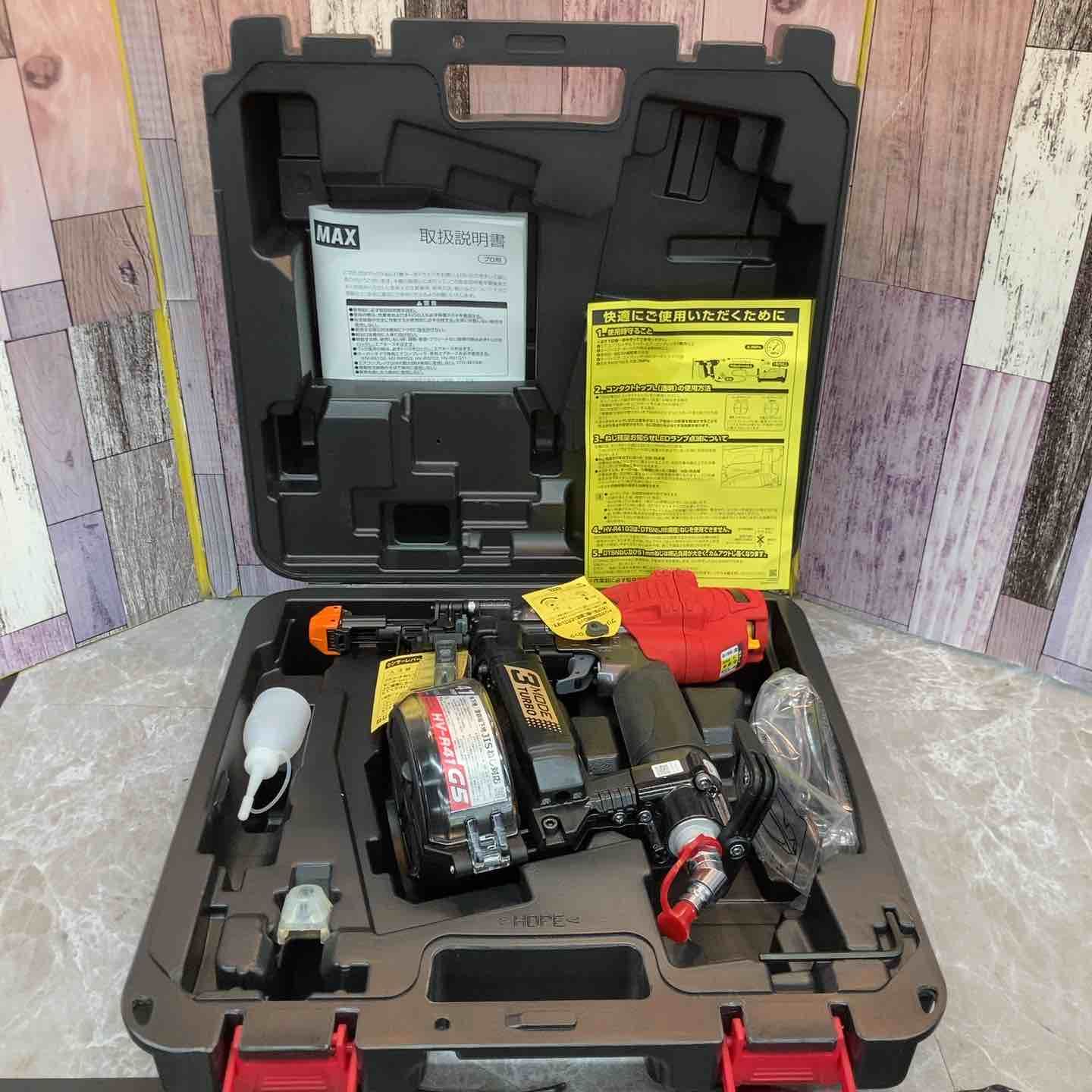 マックス MAX 高圧エアネジ打ち機 HV-R41G5-G 八潮店
