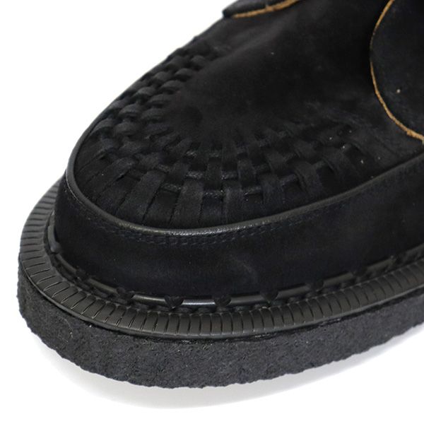 大人気！ ジョージコックス ラバーソール ALASKA 黒スエード UK7 ジョージコックス ラバーソール スエード 黒 uk7 大人気！ ジョージ