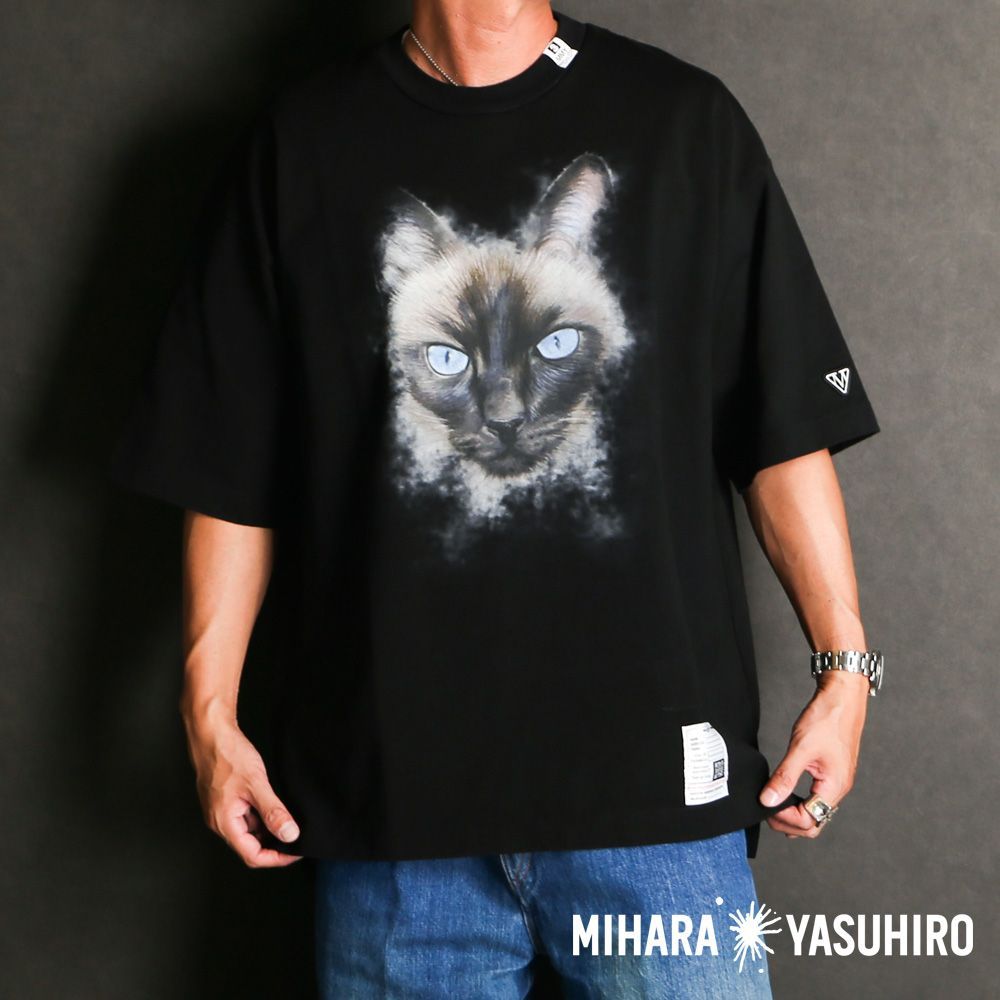 Maison MIHARA YASUHIRO/メゾン ミハラヤスヒロ】Cat Printed T