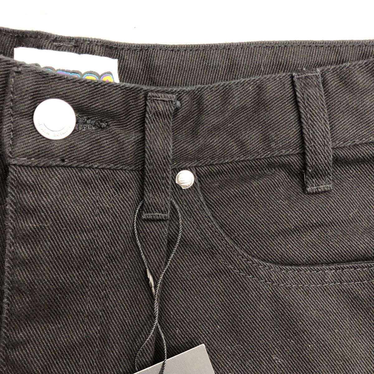 HUF ハフ CROMER SIGNATURE PANT BLACK WASHED DENIMクローマー 