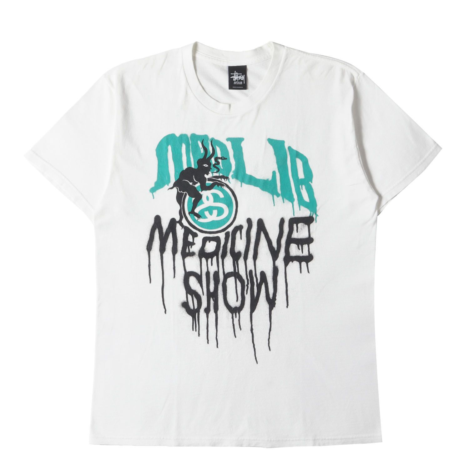 STUSSY ステューシー Tシャツ サイズ:M / Madlib グラフィックプリント 