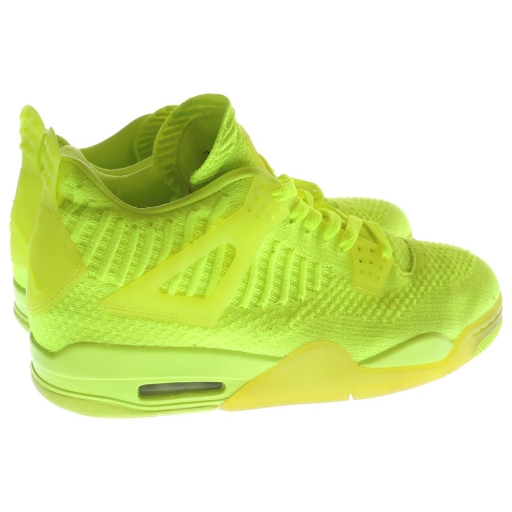 バ*ん様 エアジョーダン4 レトロ フライニットボルト NIKE (ナイキ) AIR JORDAN 4 RETRO FLYKNIT VOLT エアジョーダン