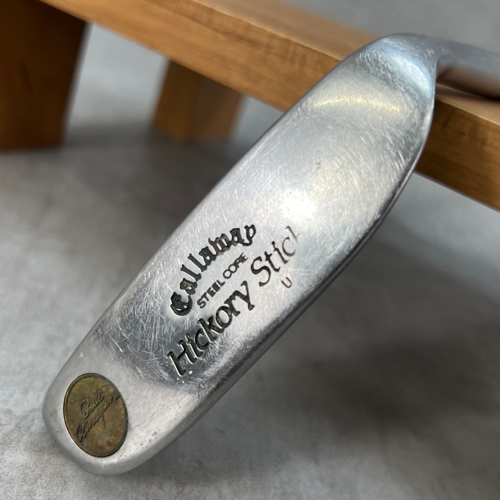 Callaway - Callaway　キャロウェイ　Hickory　Stick　 ヒッコリースティック　メンズゴルフパター　木製　右利き用　PT　L字　ピン型　33インチ Callaway キャロウェイ Hickory Stick ヒッコリースティック