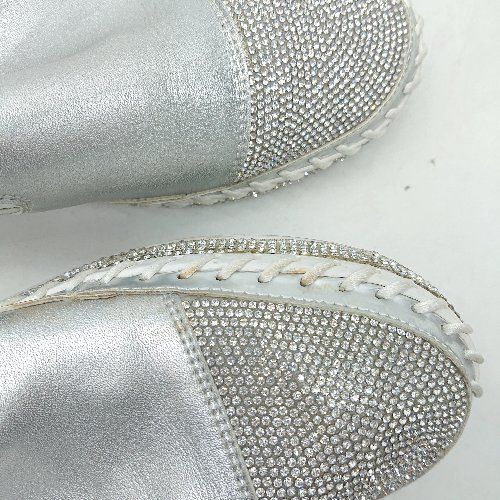 chay collection 花飾り スリッポン シルバー　DIANA chay collection 花飾り スリッポン シルバー DIANA - メルカリ