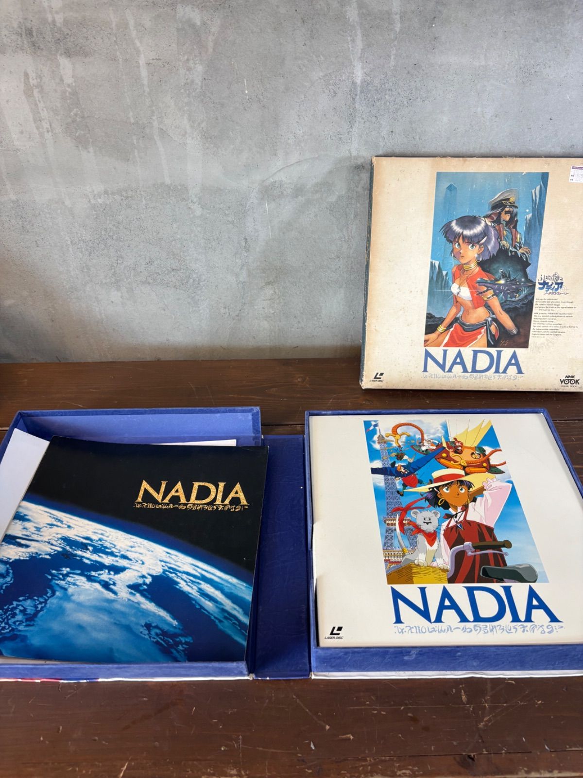 LD BOX ふしぎの海のナディア 10枚セット　希少　水谷優子 LD ふしぎの海のナディア LD BOX LD BOX ふしぎの海のナディア 10