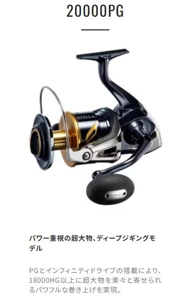 ステラSW 20000PG 完全未使用 値下げ 20ステラSW 20000PG - メルカリ