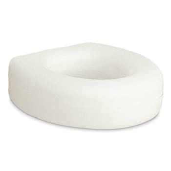 AquaSense Portable Raised Toilet Seat White 4 Inches by AquaSense
