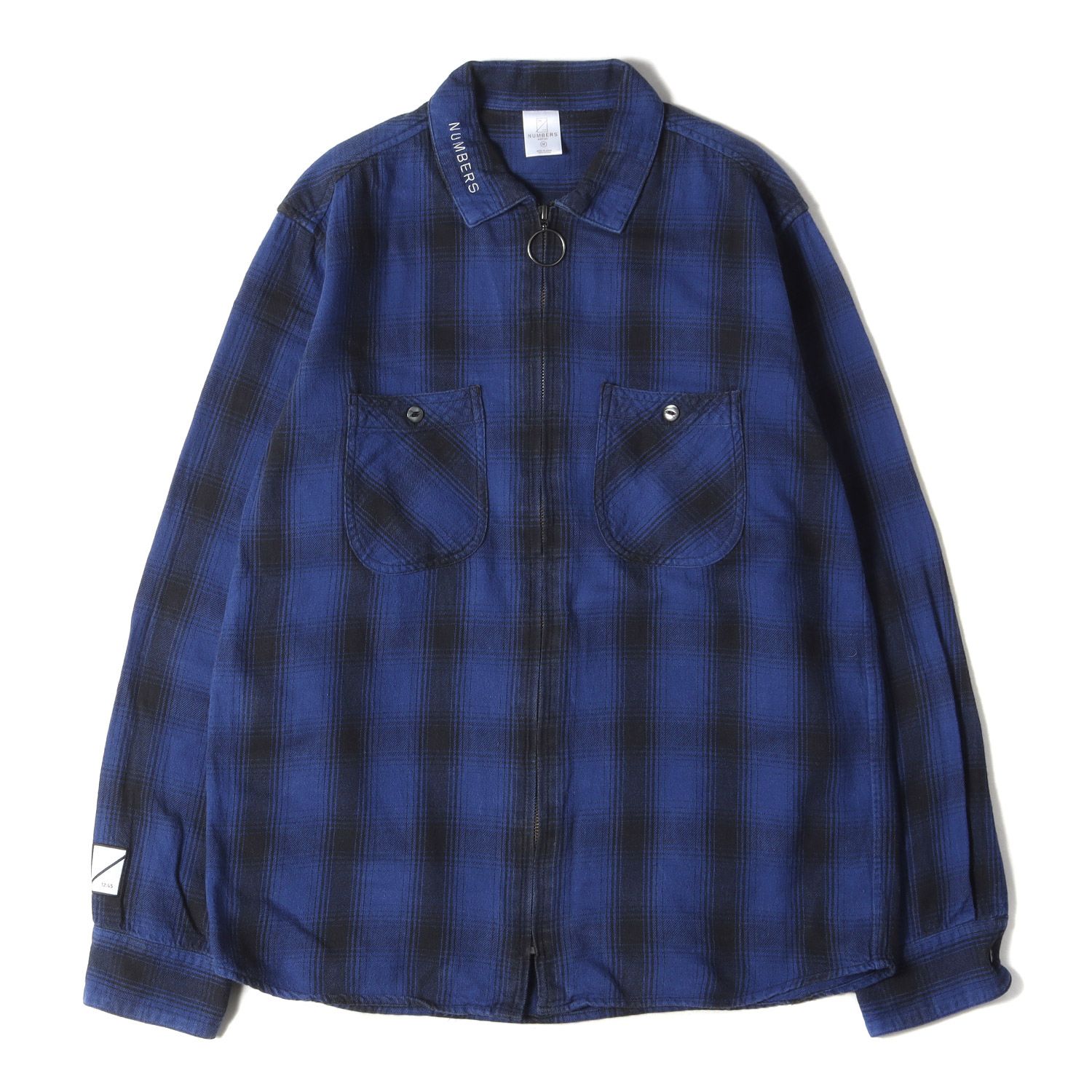 Ron Herman ロンハーマン シャツ サイズ:M NUMBERS オンブレチェック