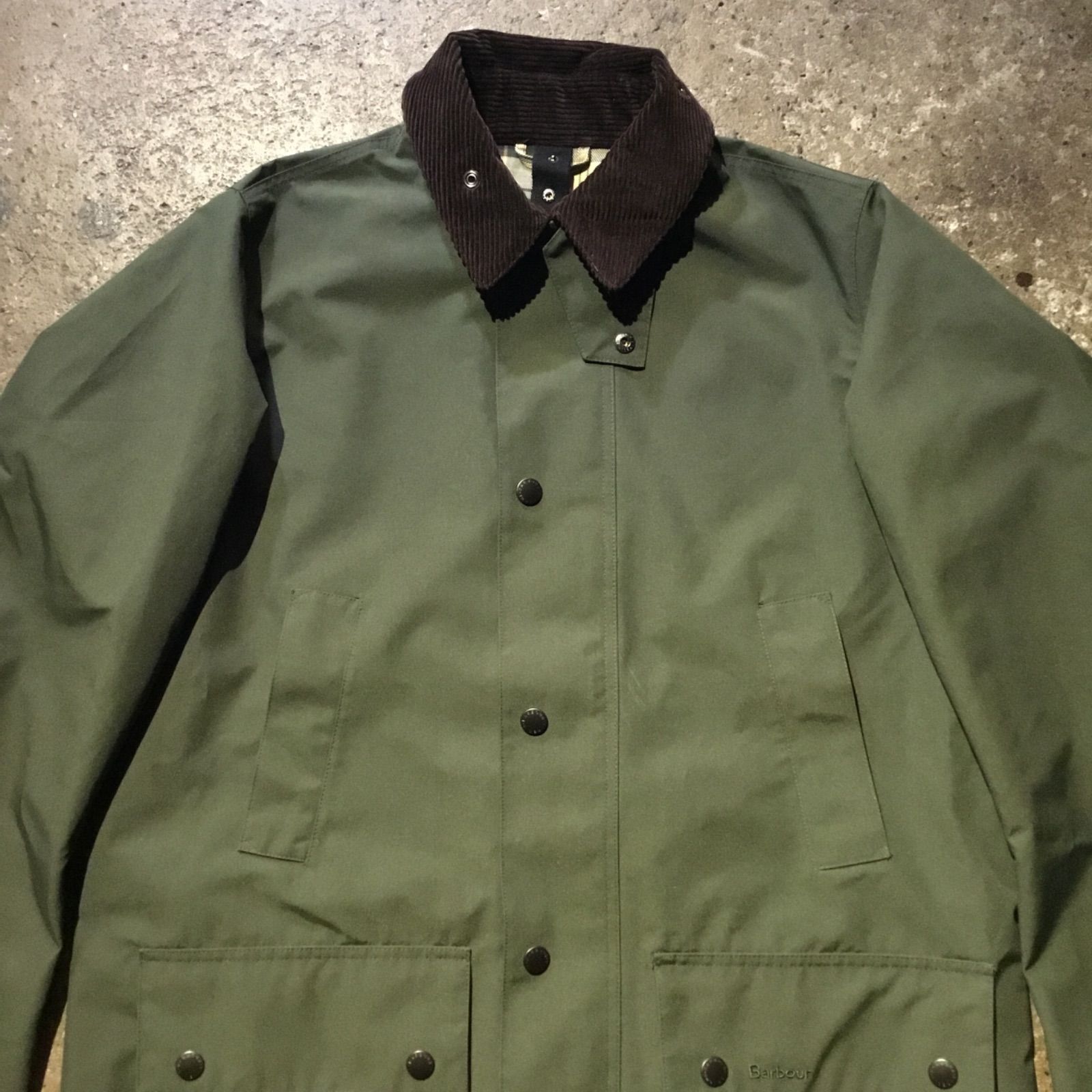 BARBOUR バブアー BORDER ボーダー 撥水 2レイヤー コート 2Layer Coat