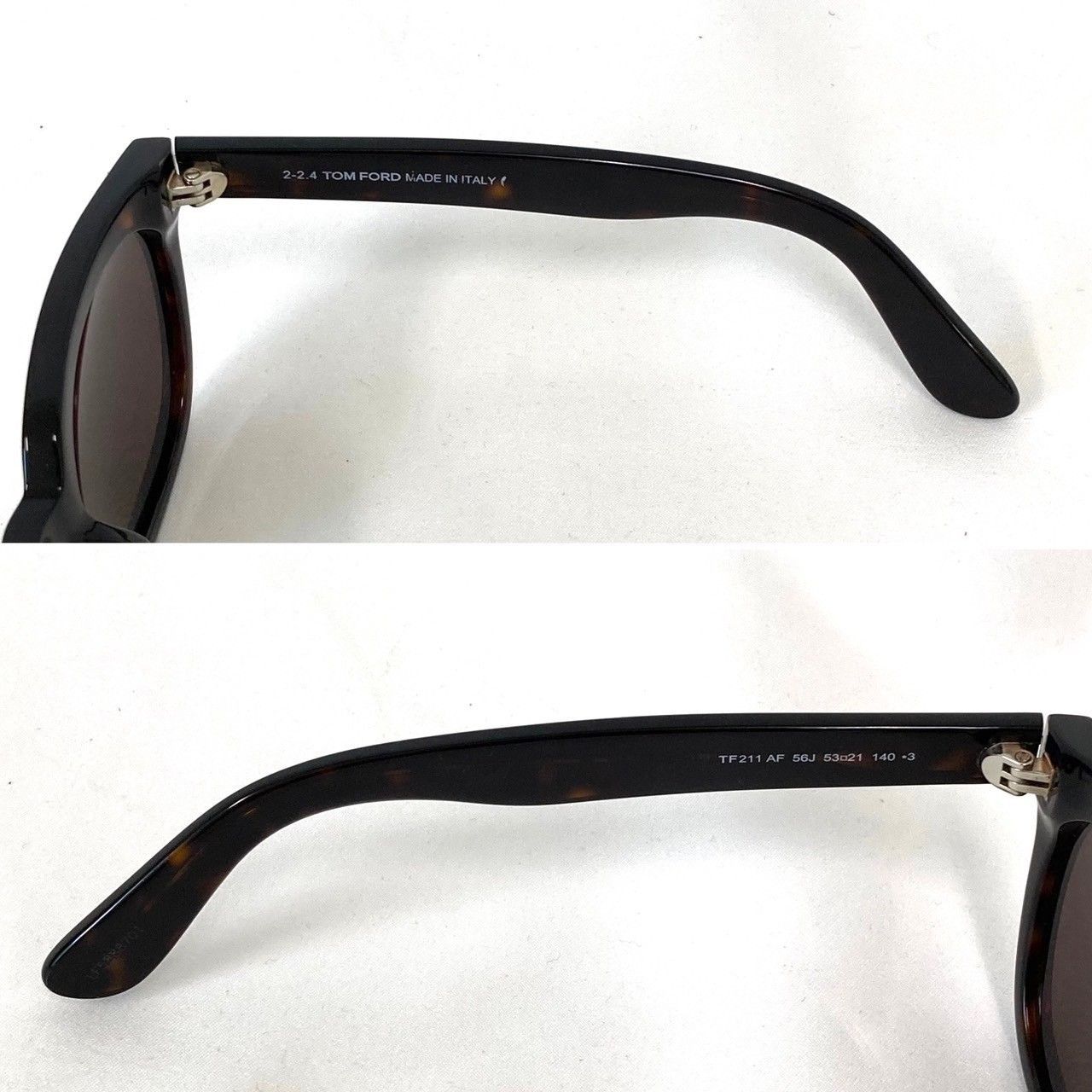 TOM トムフォード サングラス TF211 ブラック【箱付き】123 FORD トム