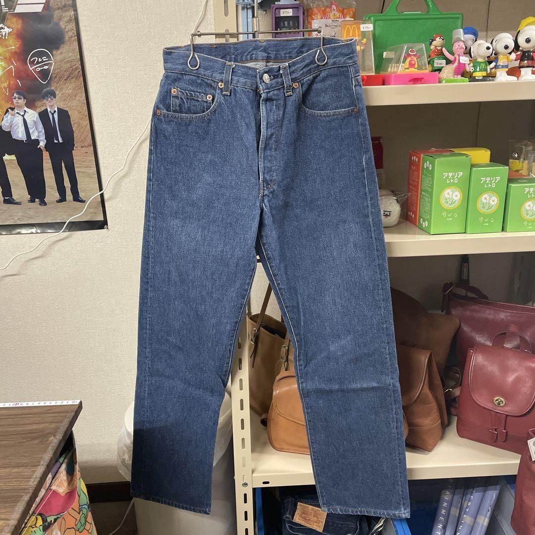 良品 古着 Levi's リーバイス 501 デニム ジーンズ w31 L36 90s 97年製 USA製 555 バレンシア工場 アメカジ ネクストビンテージ