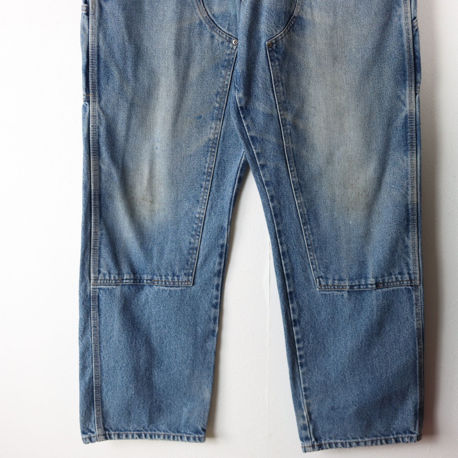 Wrangler ダブルニー ラングラー RIGGSデニム Ｗ32 L34 ラングラー RIGGS WORKWEAR by Wrangler ダブルニー デニム size