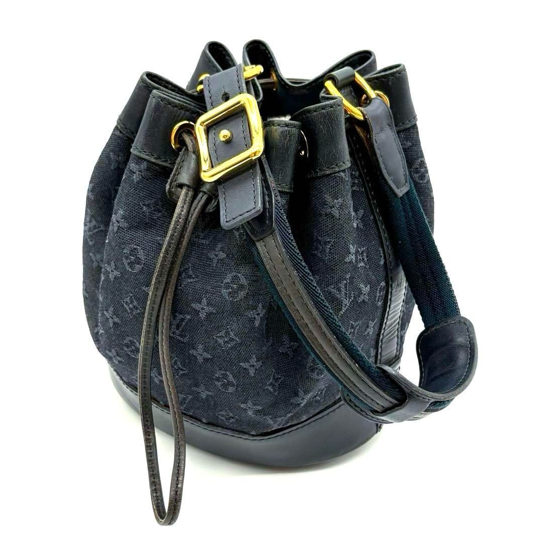 正規品 ルイヴィトン M92687 ノエリーモノグラム ミニ ハンドバッグ 巾着