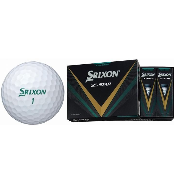 新品] スリクソン Z-STAR ロイヤルグリーン 3ダース/36球 Srixon Z
