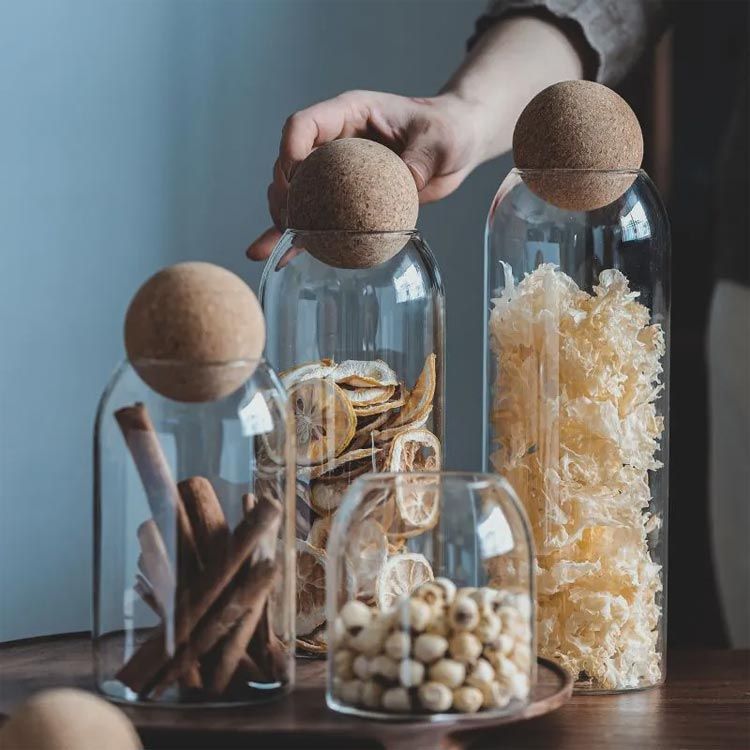 アンティーク　ハーブ　ガラス瓶　ボトル　キャニスター 323923_04095b41-3ee1-4776-89ab