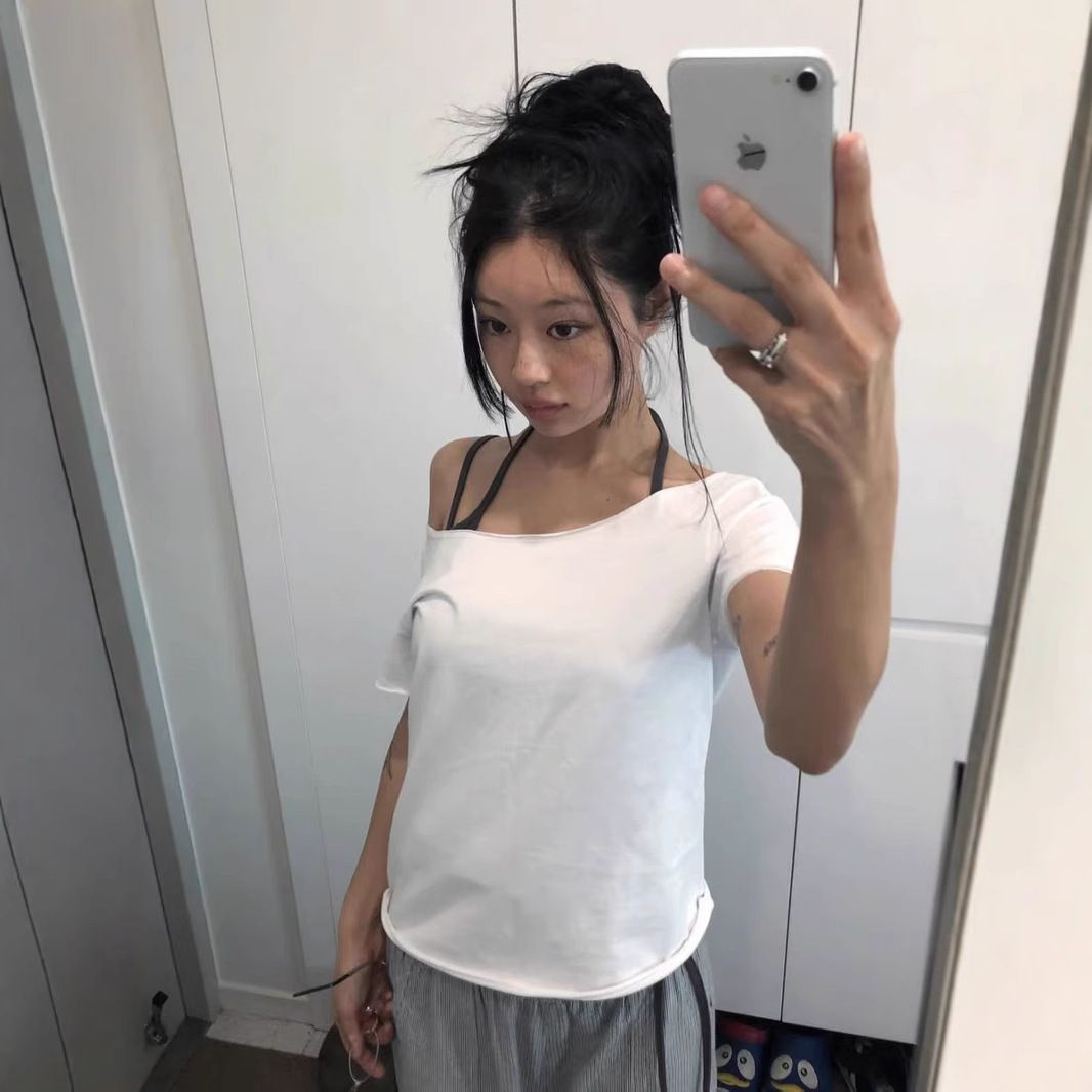 コイセイオ COYSEIO WING T-SHIRT　チャコール　韓国 03 WING T-SHIRT CHARCOAL - coyseio