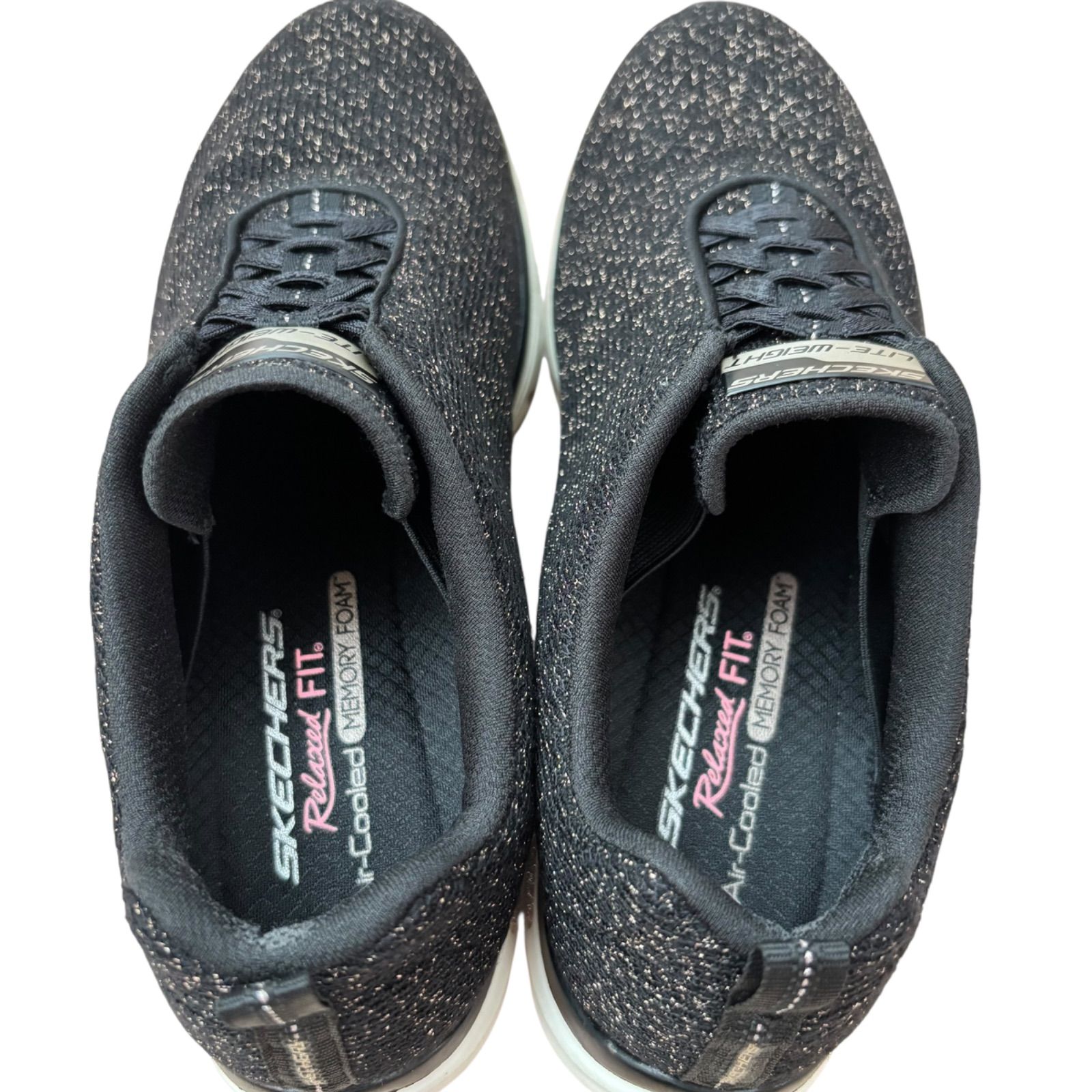 Z1414 SKECHERS スケッチャーズ スニーカー ブラック 黒