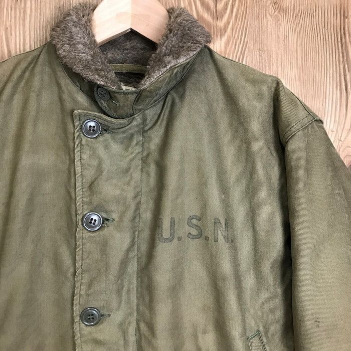ステンシル入り 40s U.S NAVY N-1 デッキジャケット サイズ 36 メンズ