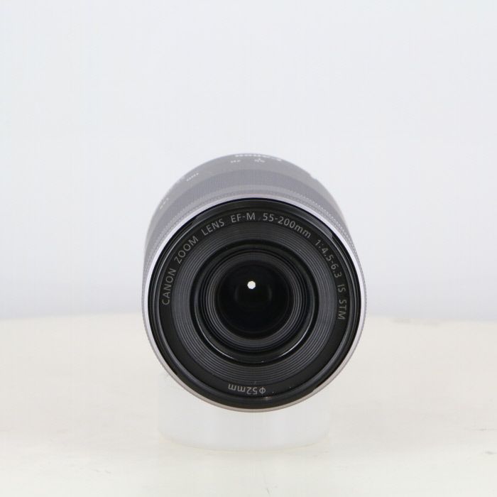 キヤノン Canon EF-M55-200|4.5-6.3 IS STM シルバー