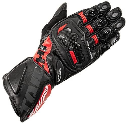 5営業日で発送 RSタイチ RSTAICHI NXT056 GP-WRX レーシンググローブ BLACK RED M