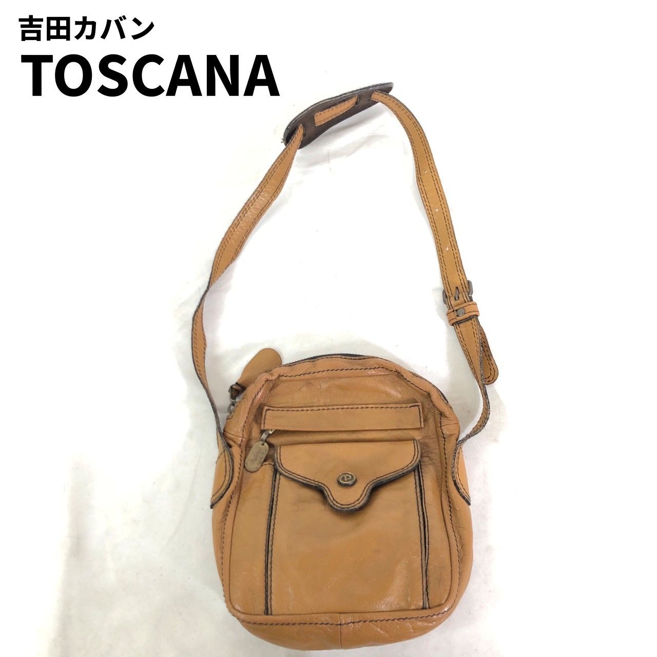 吉田カバン PORTER ポーター TOSCANA トスカーナ レザー ショルダーバッグ 【送料無料】 MID - メルカリ