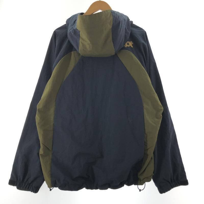中古】Optstuff Shell Parka L シェルパーカー ネイビー カーキ