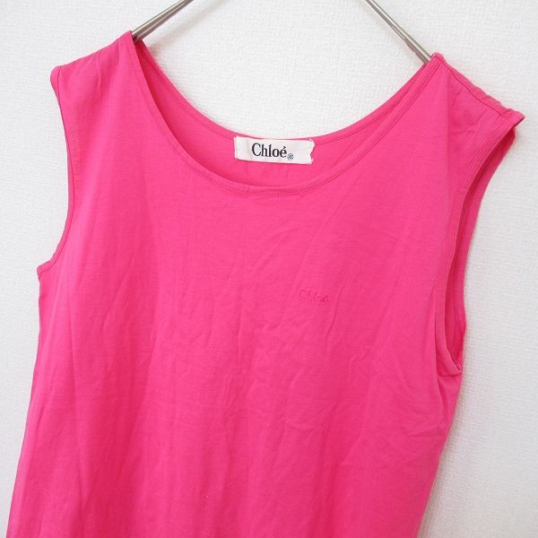 クロエ Chloe ヴィンテージ タンクトップ ノースリーブ