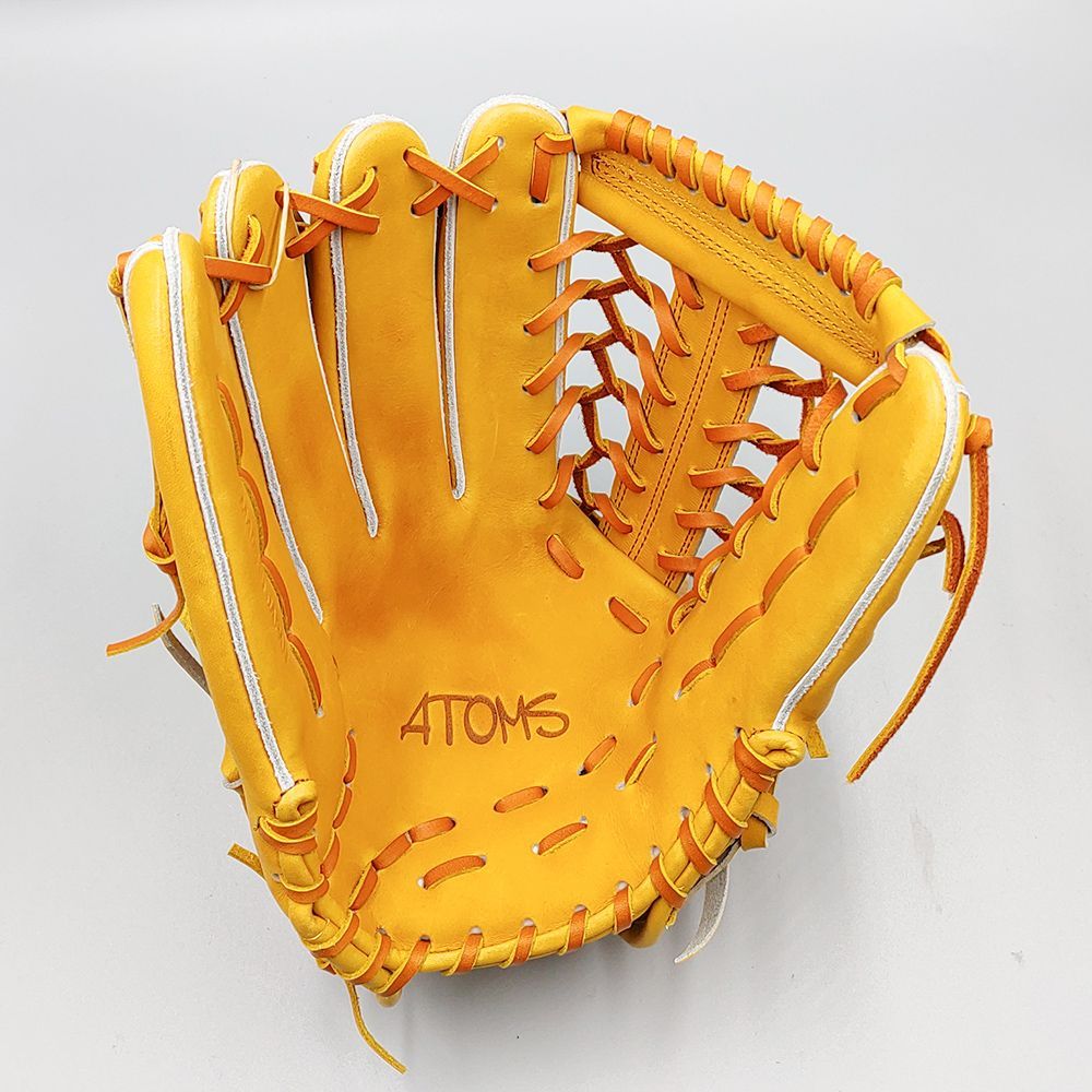 たかえす　44 野球グローブ 新古品 (高校野球対応)】 アトムズ 硬式グローブ / 外野手用