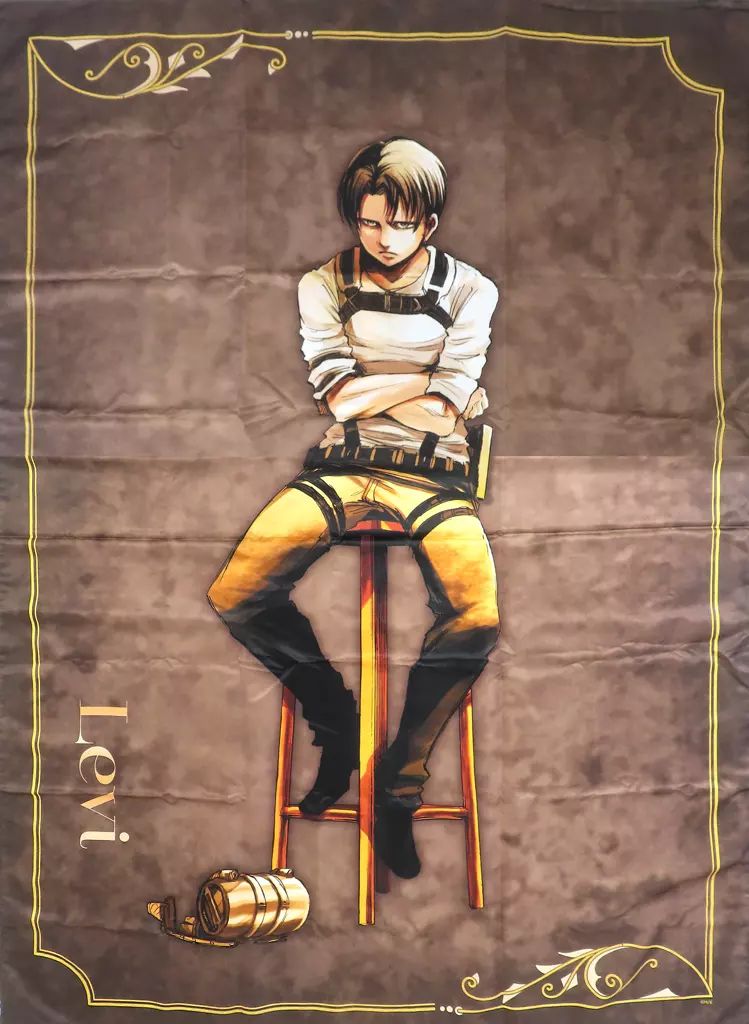 進撃の巨人 リヴァイ ヘキサライド 特大マルチクロス 進撃の巨人 特大マルチクロス リヴァイ ヘキサライド 【公式通販】