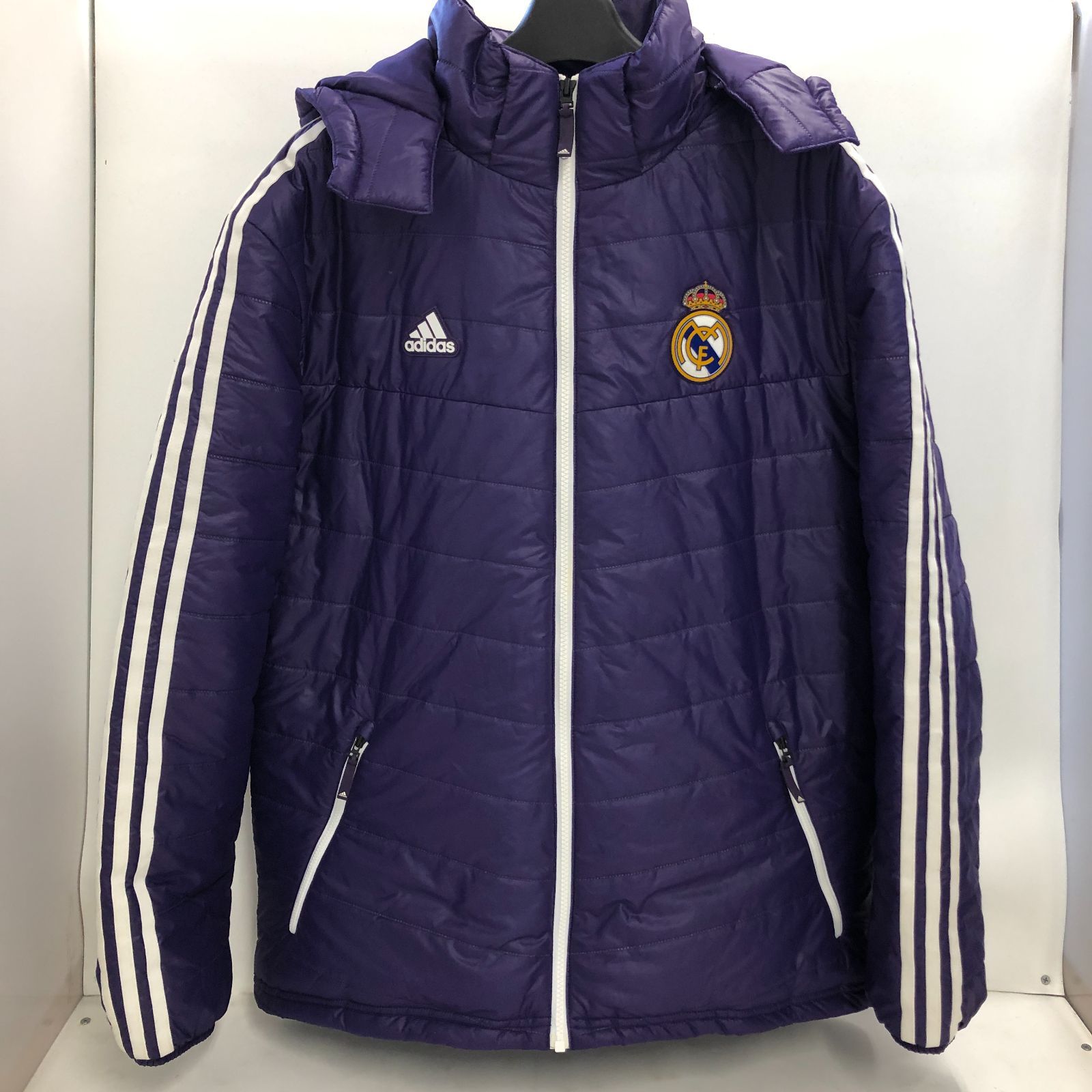 adidas レアルマドリードベンチコート アディダス ベンチコートの通販