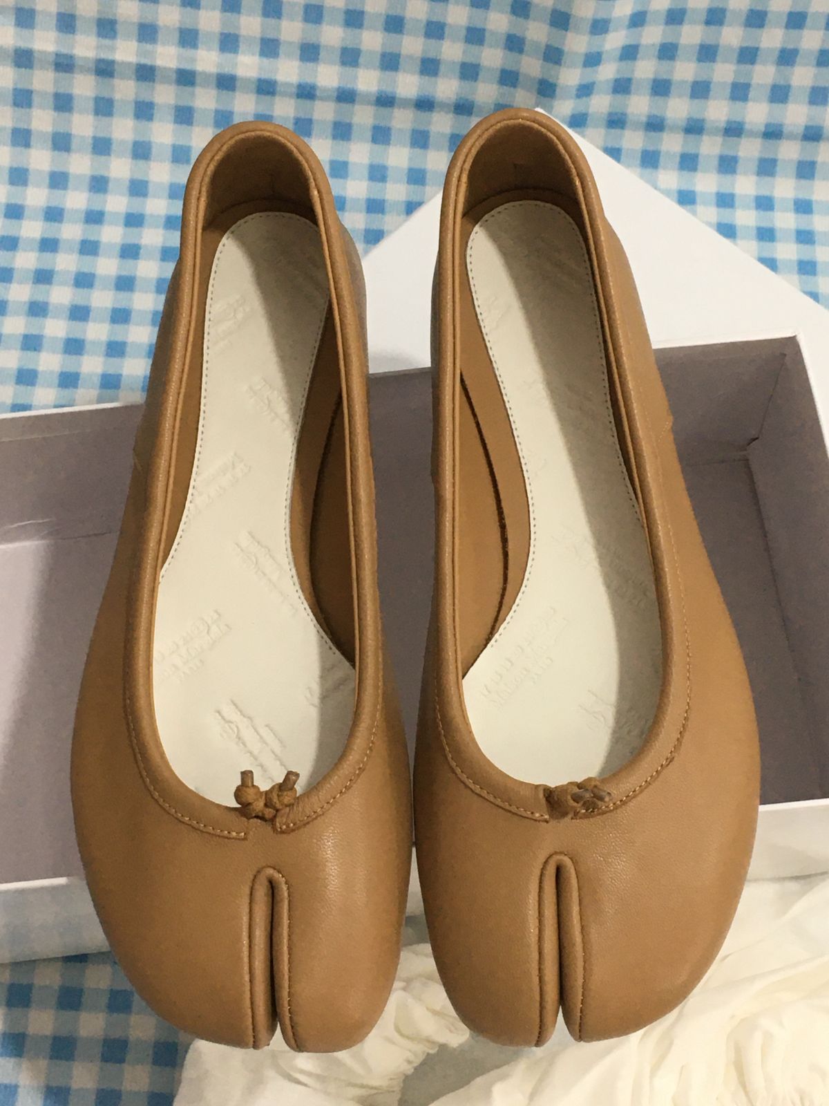 Maison Margiela メゾンマルジェラ パンプス Tabi 足袋 タビバレエシューズ ベージュ 36-39