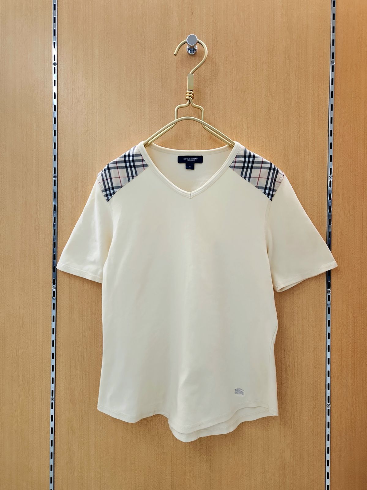 BURBERRY LODON バーバリーロンドン Vネックショートスリーブ