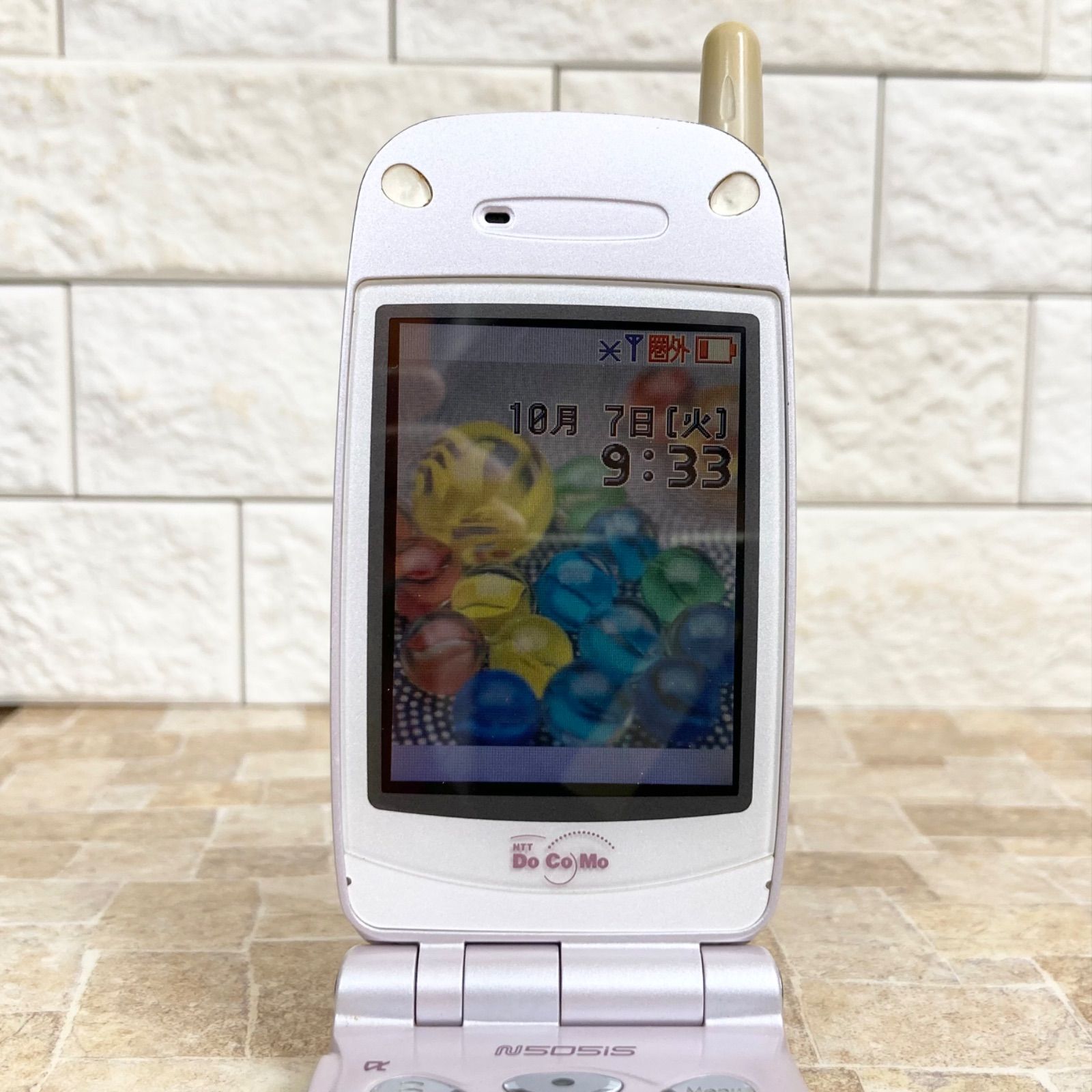 ドコモ　N505is ピンク 初期化 動作確認済】 docomo N505iS ピンク 本体のみ ガラケー ドコモ