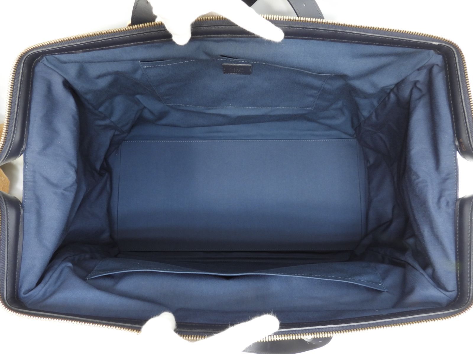 ルイヴィトン ルイーズ M42321 モノグラムミニ TSTブルー ボストンバッグ VI1012